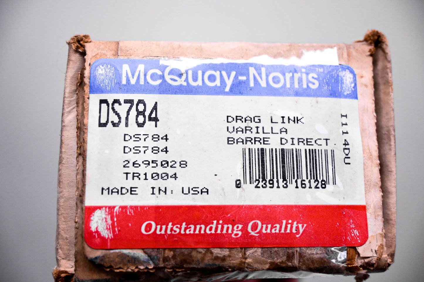 McQuay-Norris DS784, 2695028, TR1004 Tie Rod Kit NOS