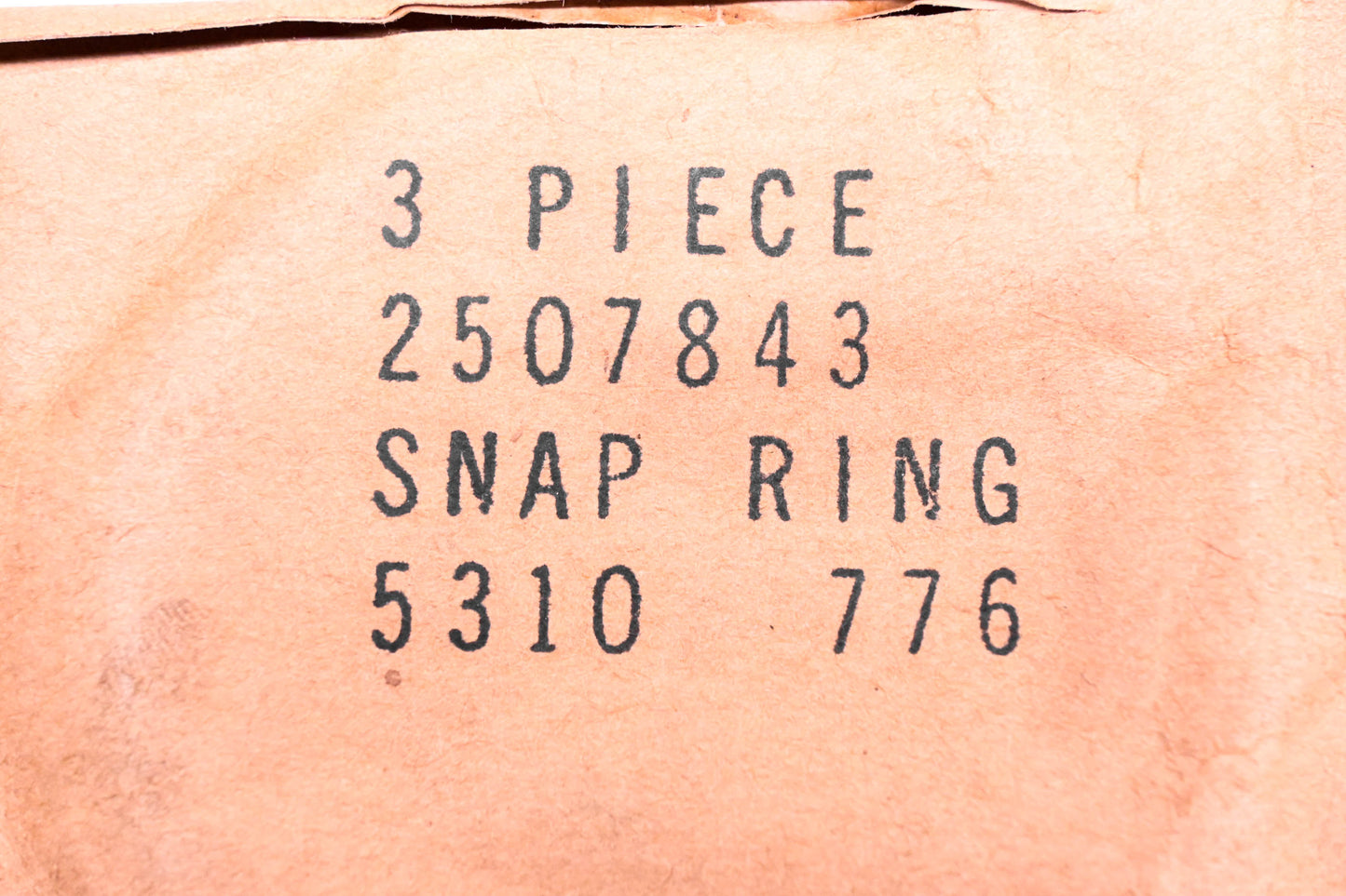 Mopar 2507843 Snap Ring Kit NOS
