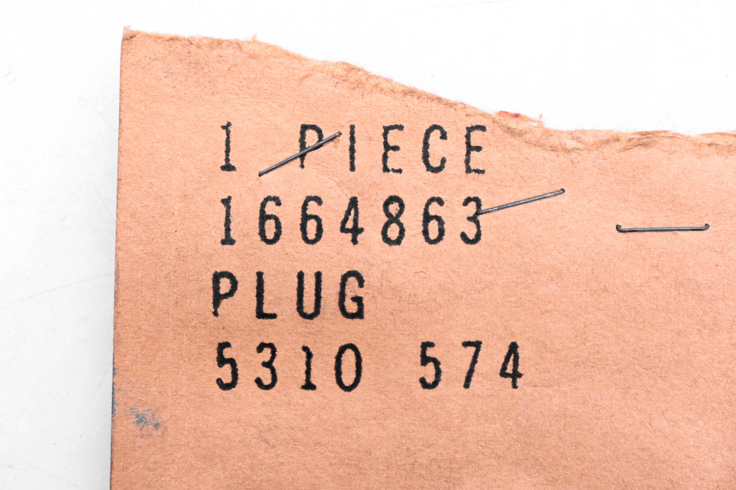 Mopar 1664863 Plug Cap NOS