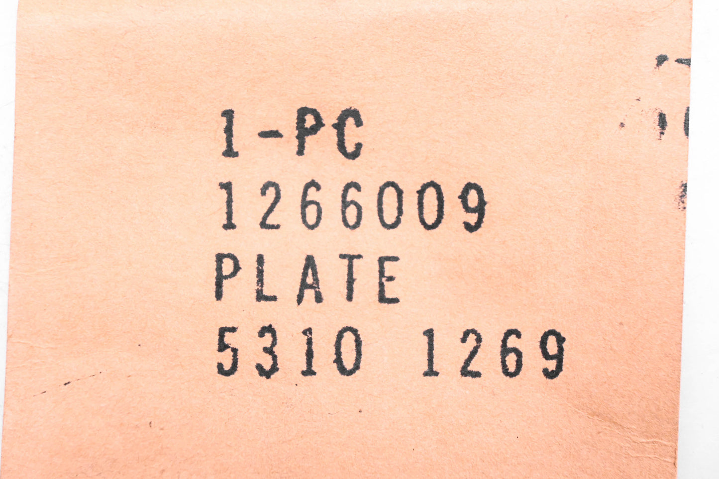 Mopar 1266009 Idler Shaft Lock Plate NOS
