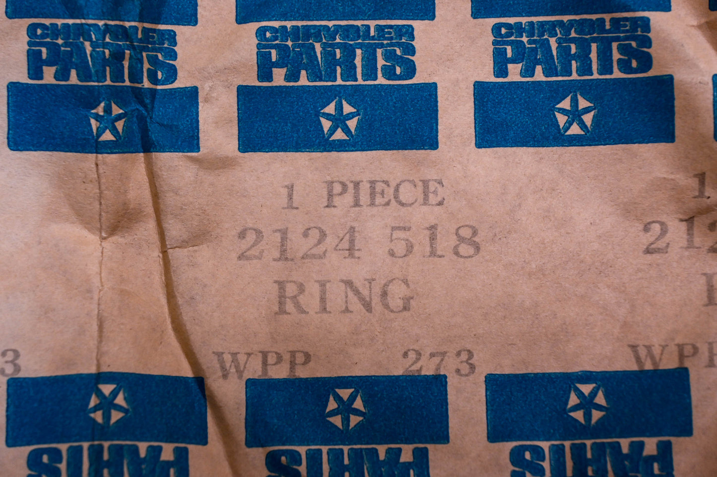 Mopar 2124518 Snap Ring NOS