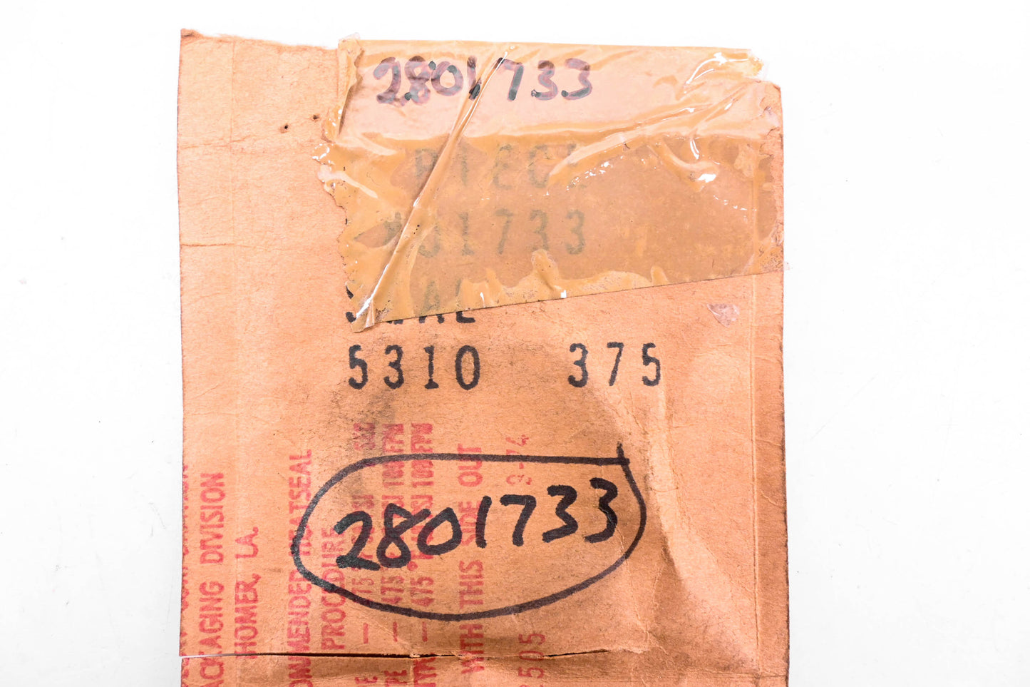 Mopar 2801733 Oil Seal NOS