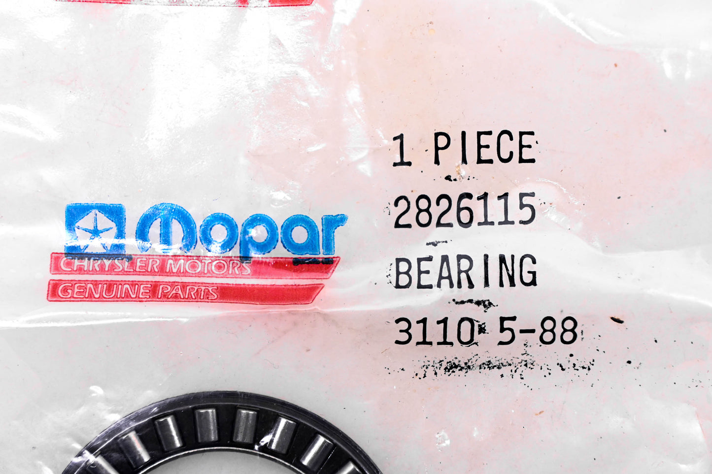 Mopar 2826115 Thrust Bearing NOS