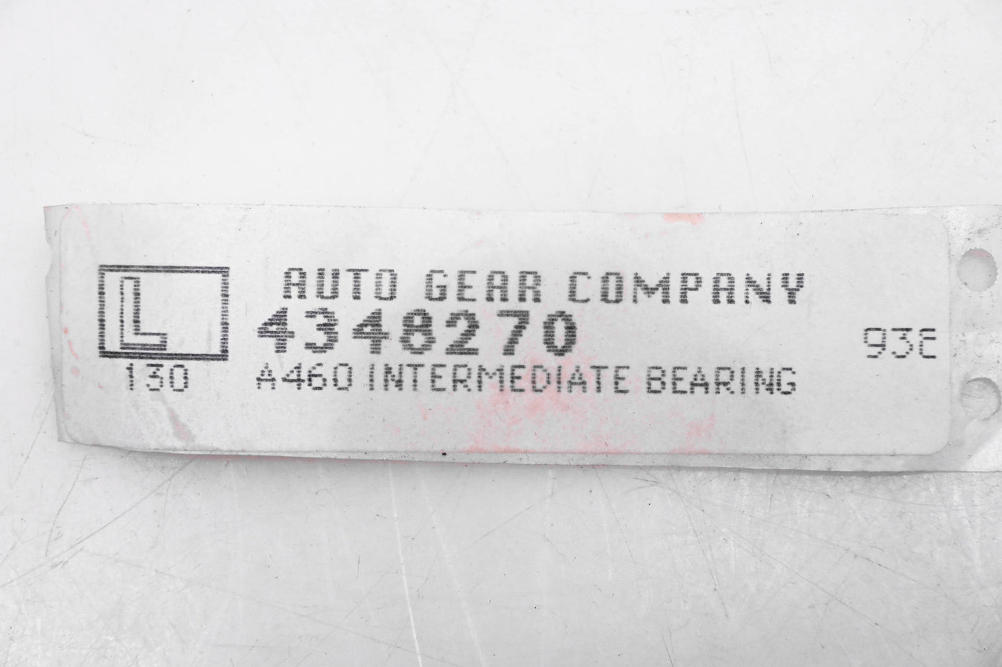 Auto Gear Company 4348270 A460 Intermediate Bearing NOS