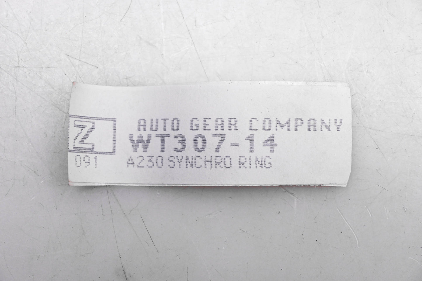 Auto Gear Company WT307-14 A230 Transmission Synch Ring NOS