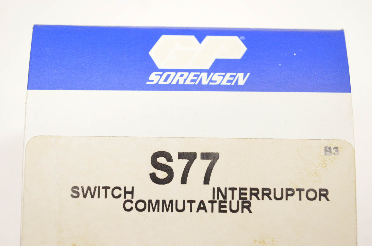 GP Sorensen S77 Switch NOS