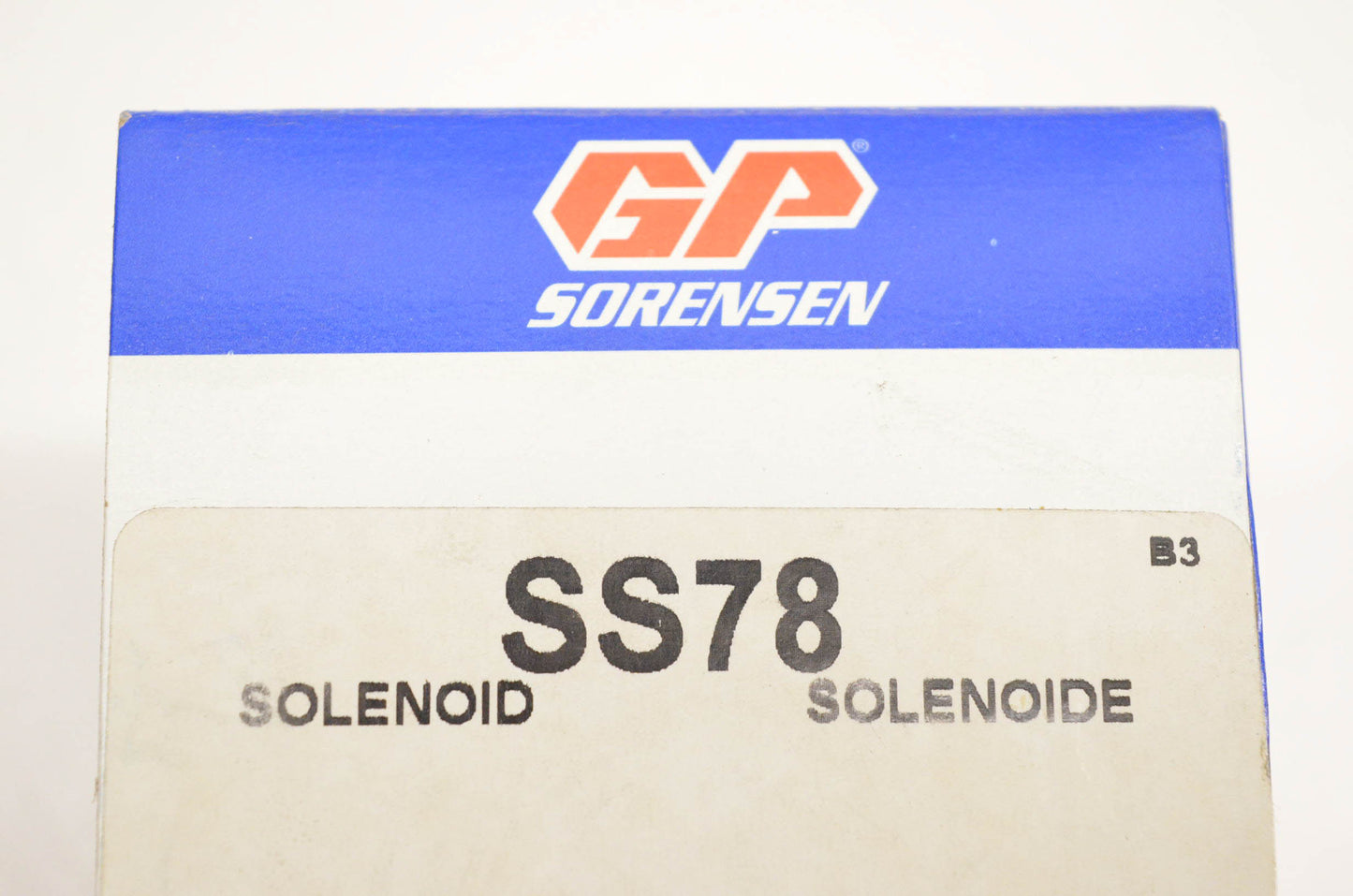 GP Sorensen SS78 Solenoid Kit NOS