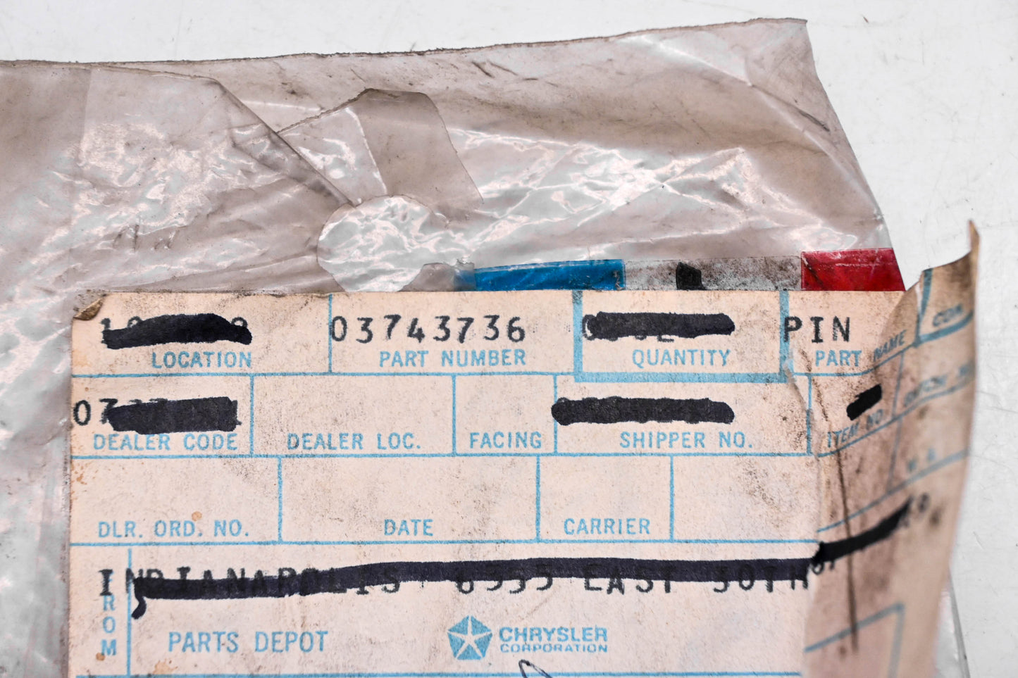 Mopar 03743736 Roller Pins Qty 2 NOS
