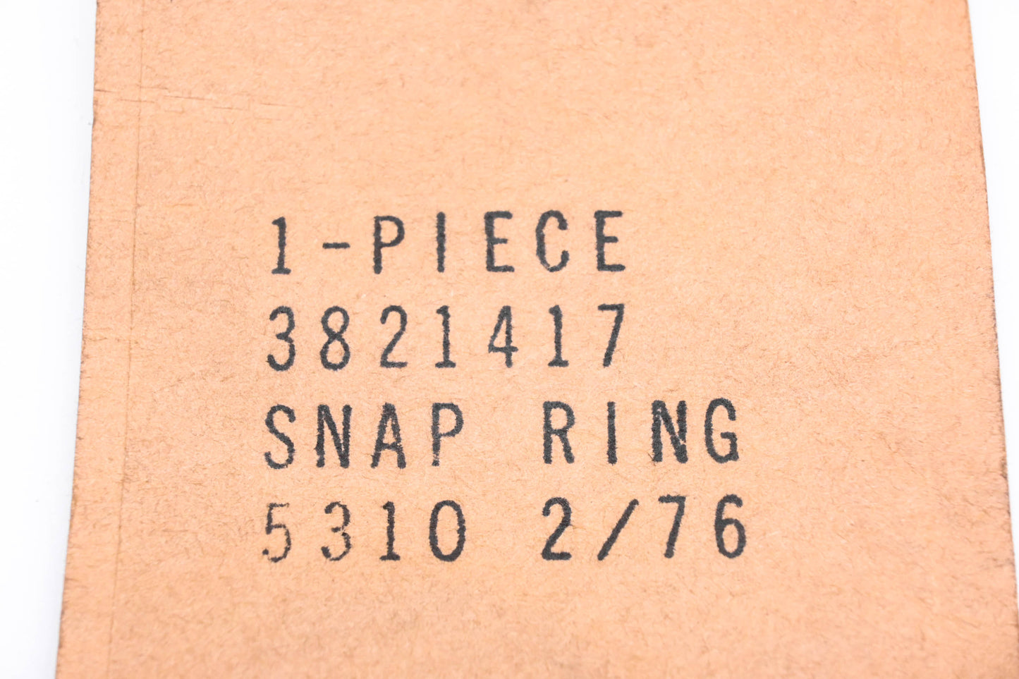 Mopar 3821417 Snap Ring NOS