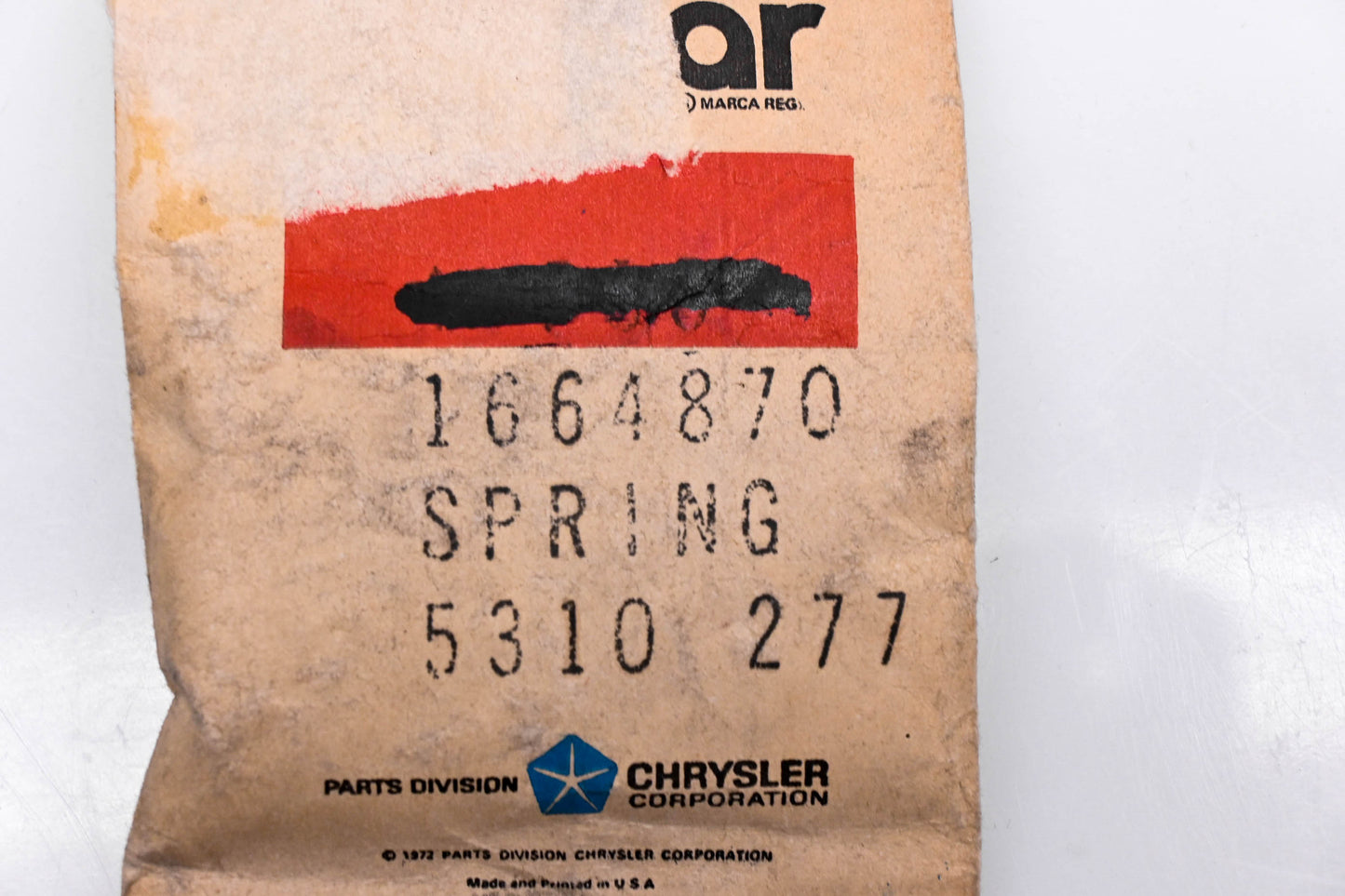 Mopar 1664870 Spring NOS