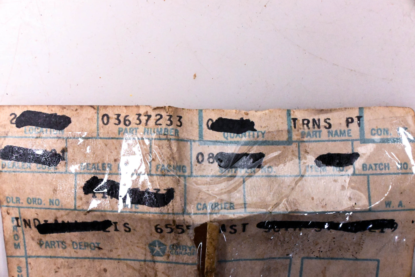 Mopar 3637233, C-99317 Transmission Cover NOS