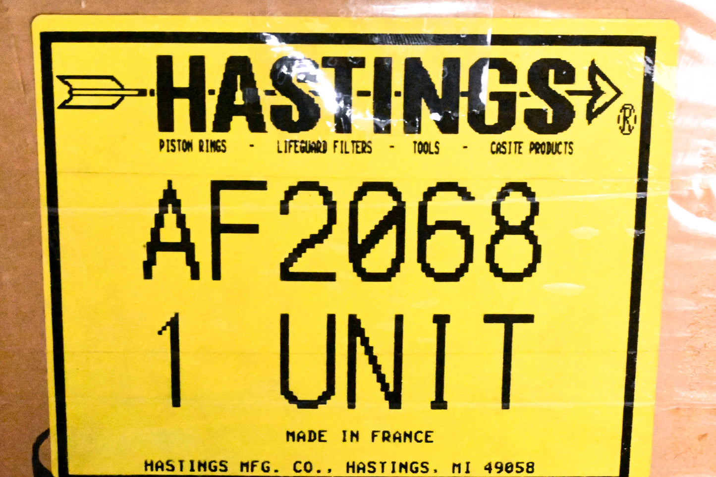 Hastings AF2068 Air Filter NOS