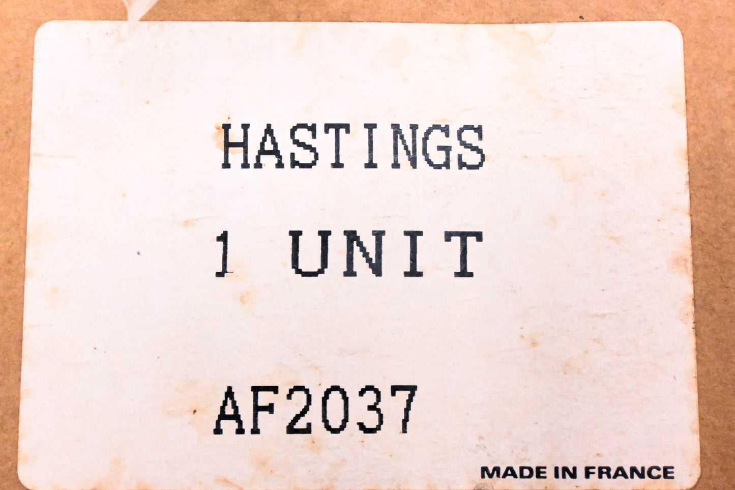Hastings AF2037 Air Filter Kit NOS