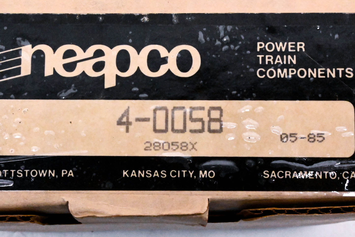 Neapco 4-0058, 28058X Universal Joint Kit NOS