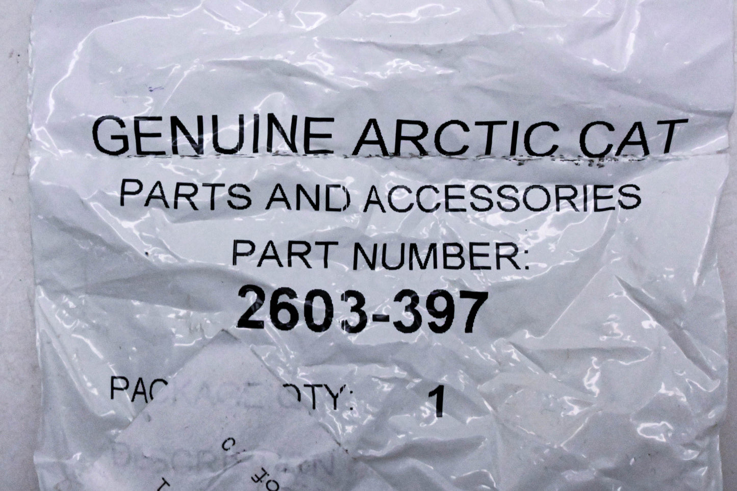 New OEM Arctic Cat 2603-397 Ski Insert NOS