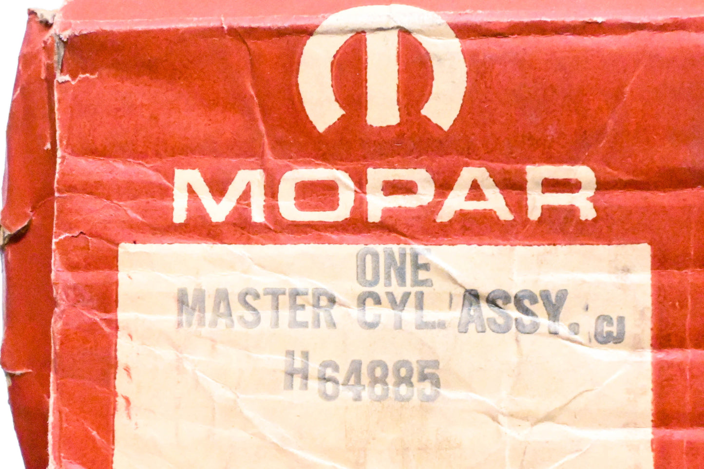 Mopar H64885, H-64885 Master Cylinder Assembly NOS