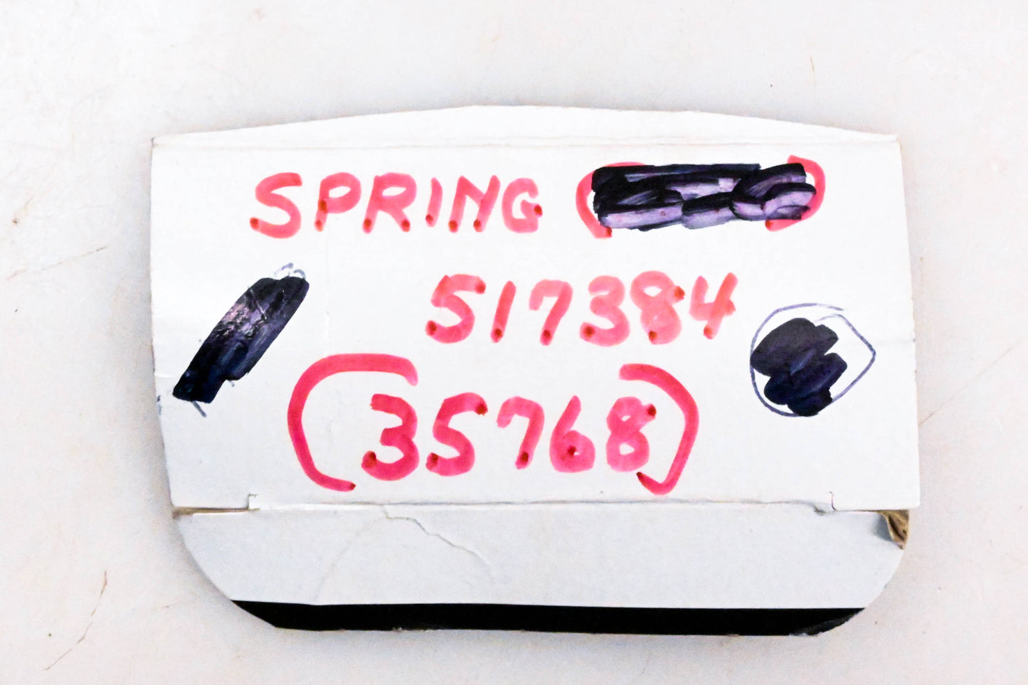 Aftermarket 514384, 35768 Hand Brake Spring NOS