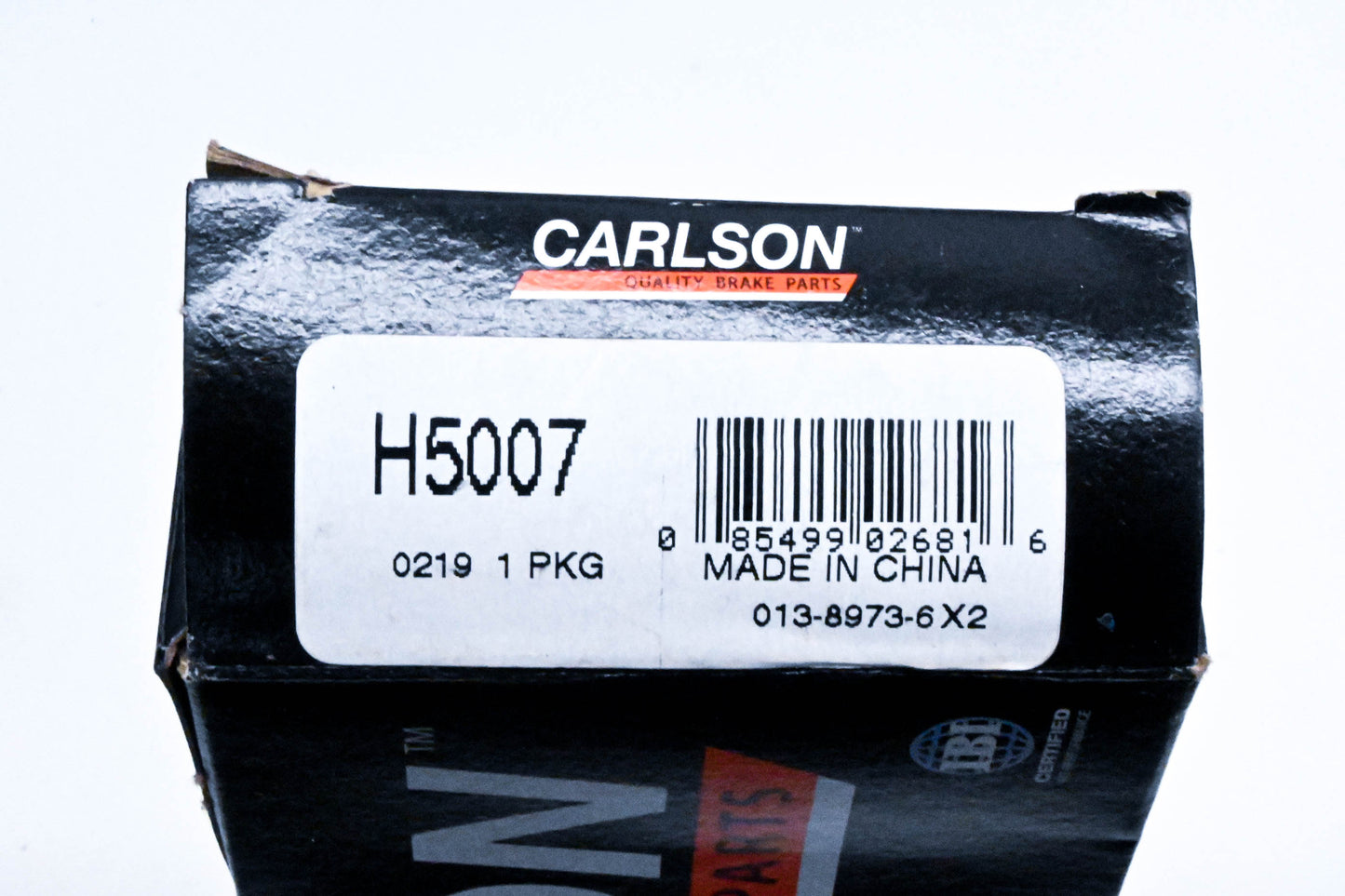 Carlson H5007 Disc Brake Caliper Pin Kit NOS