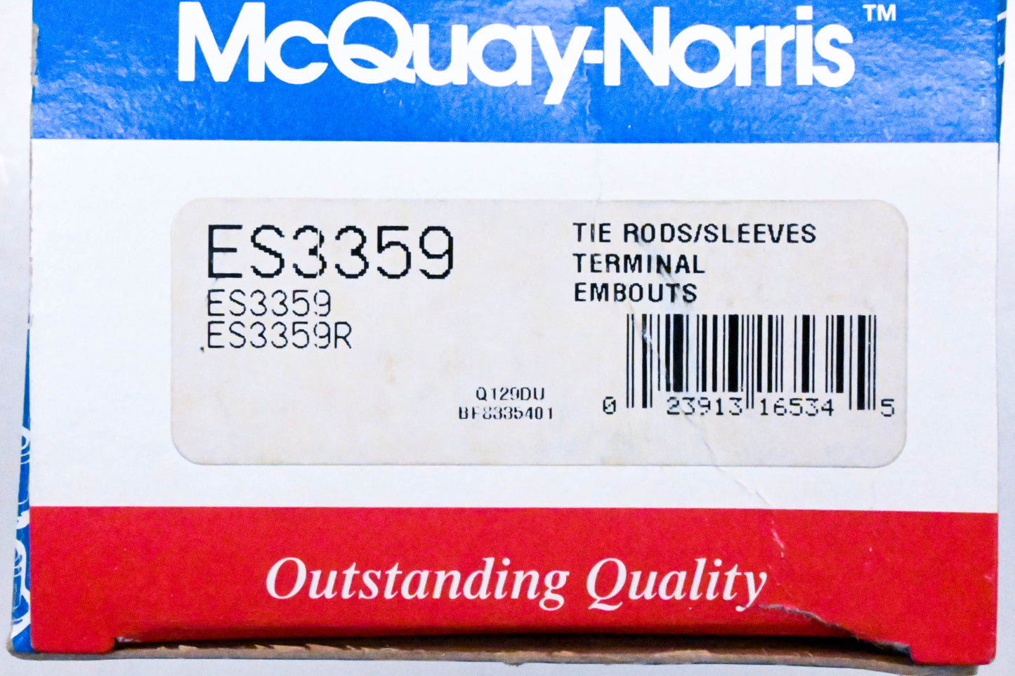 McQuay-Norris ES3359, ES3359R Tie Rod Kit NOS