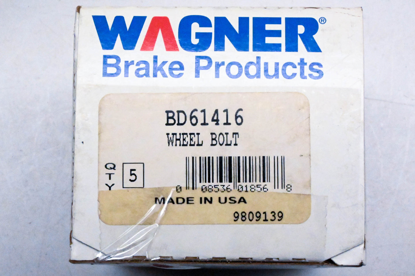 Wagner BC61416 Wheel Lug Studs Qty 5 NOS