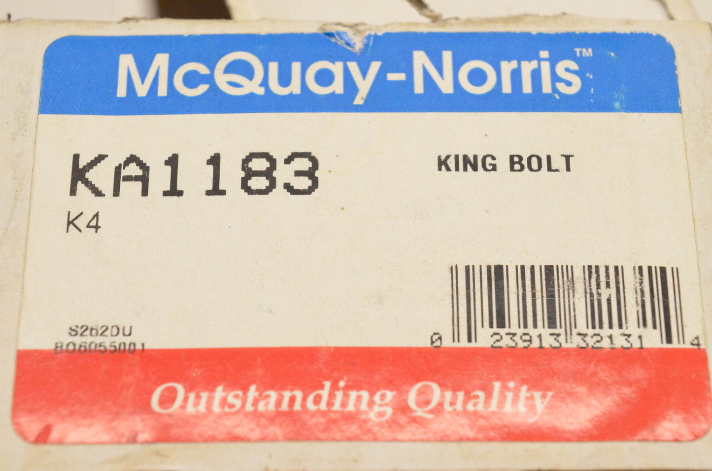 McQuay-Norris KA1183 K4 King Bolt Kit NOS