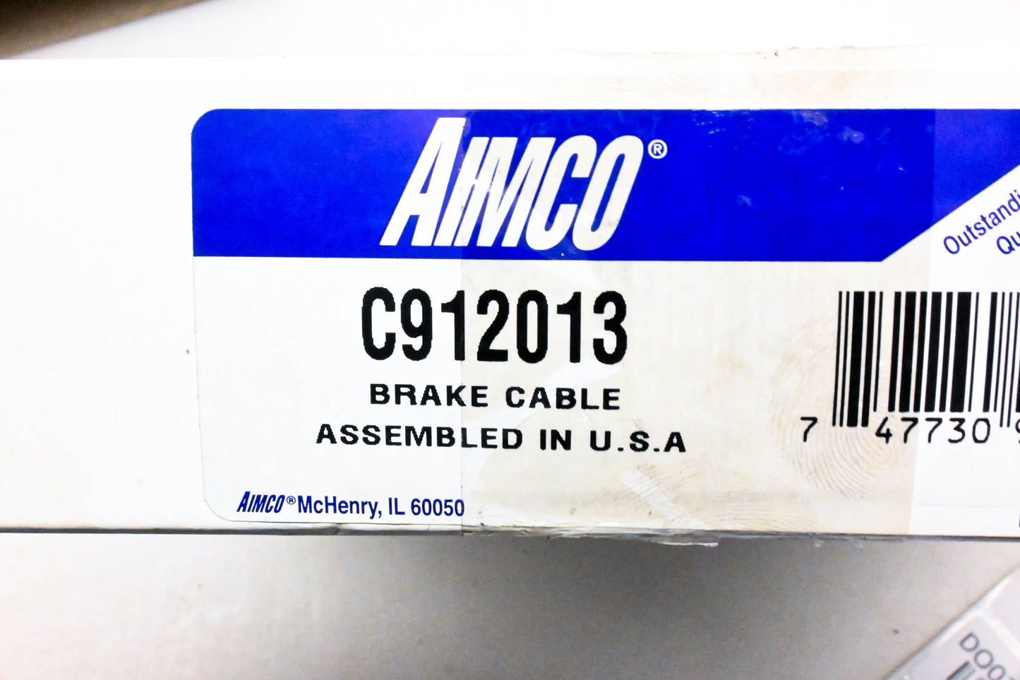 Aimco C912013 Brake Cable NOS
