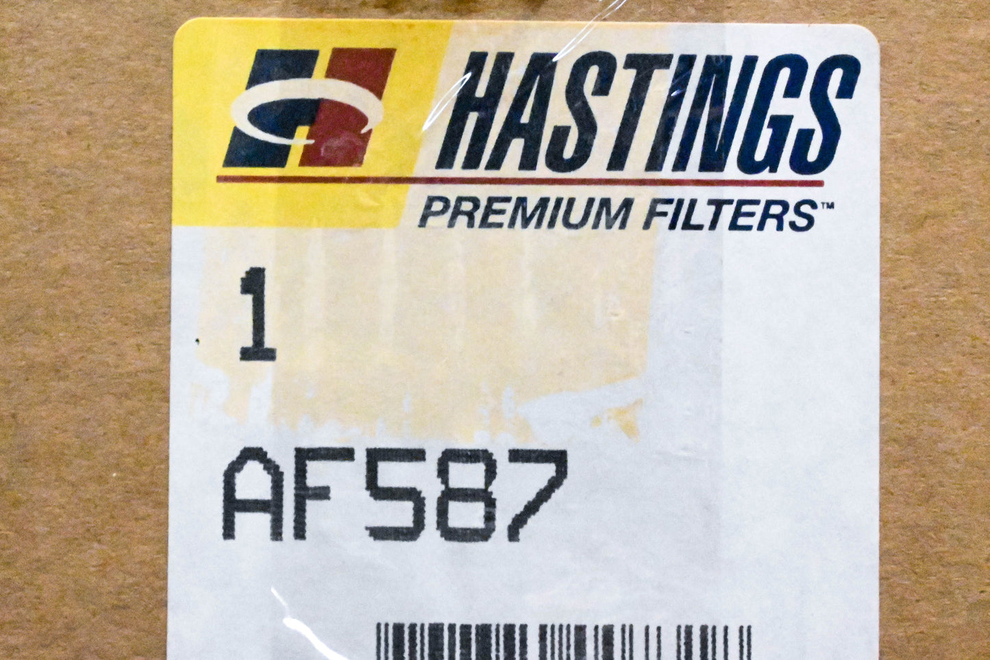 Hastings AF587 Air Filter NOS
