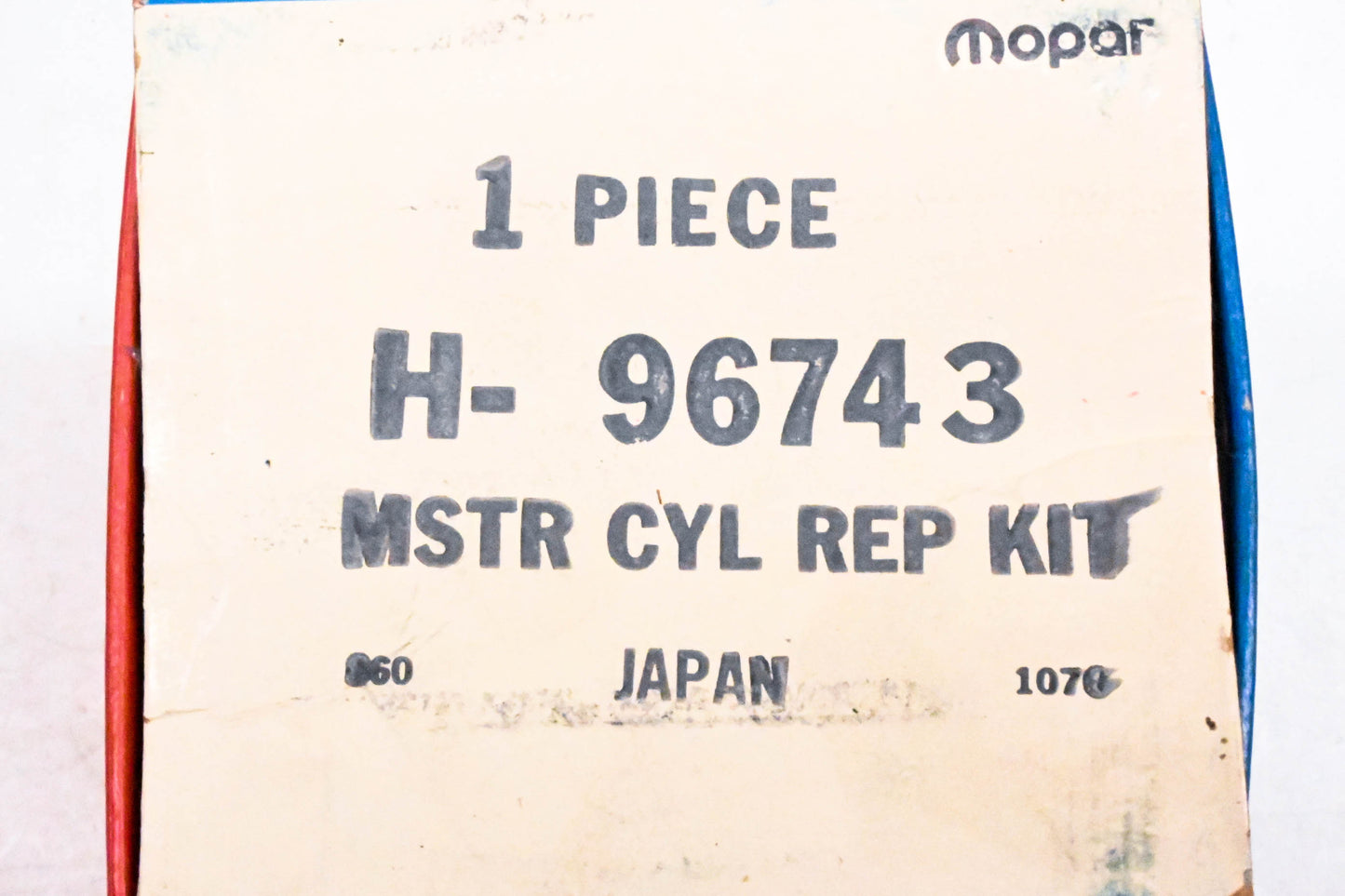 Mopar H-96743 Master Cylinder Repair Kit NOS