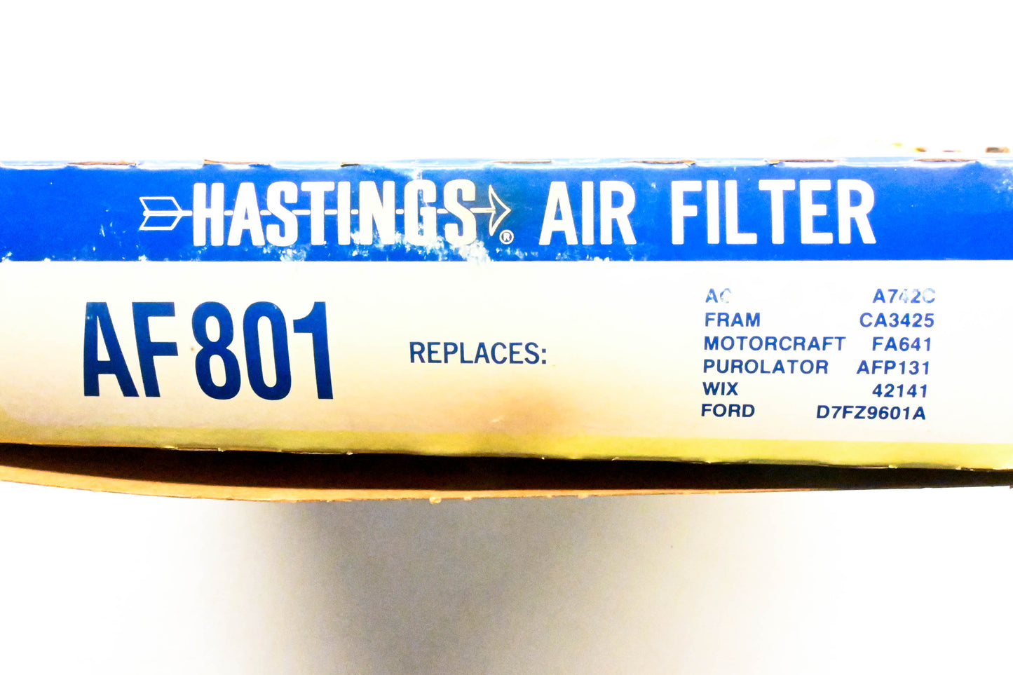 Hastings AF801 Air Filter NOS