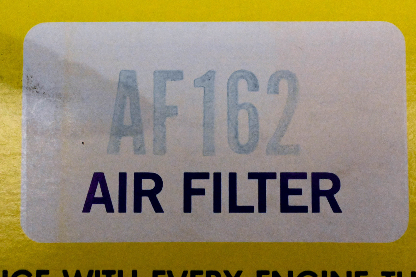 Hastings AF162 Air Filter NOS