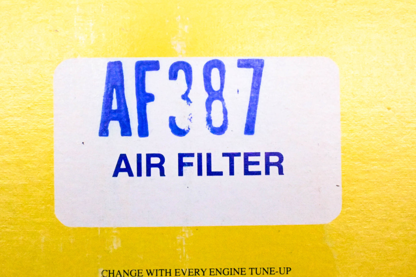 Hastings AF387 Air Filter NOS