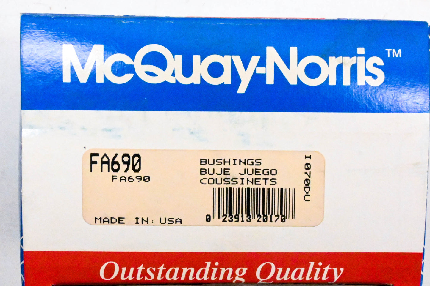 McQuay-Norris FA690 Bushing Kit NOS