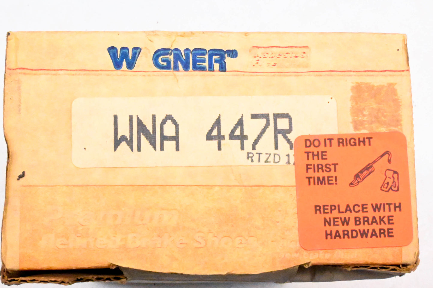 Wagner WNA447R Relined Brake Shoe Kit NOS