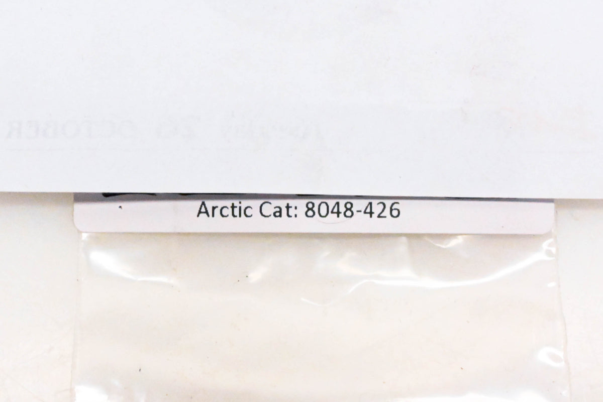New OEM Arctic Cat 8048-426 Top Lock Hex Flange Nut NOS