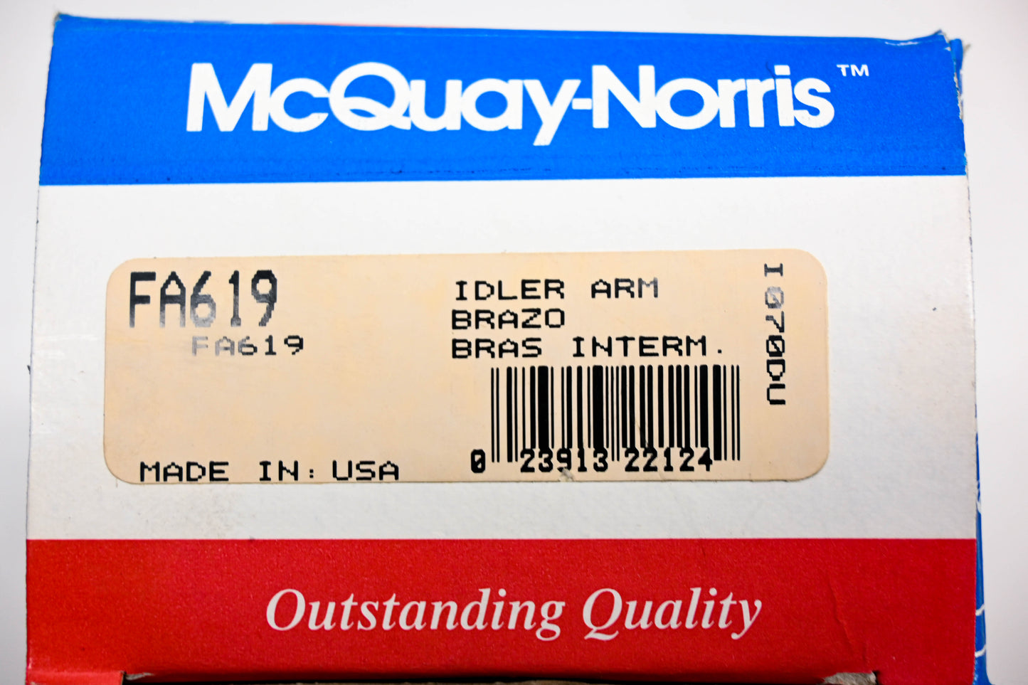 McQuay-Norris FA619 Idler Arm Kit NOS