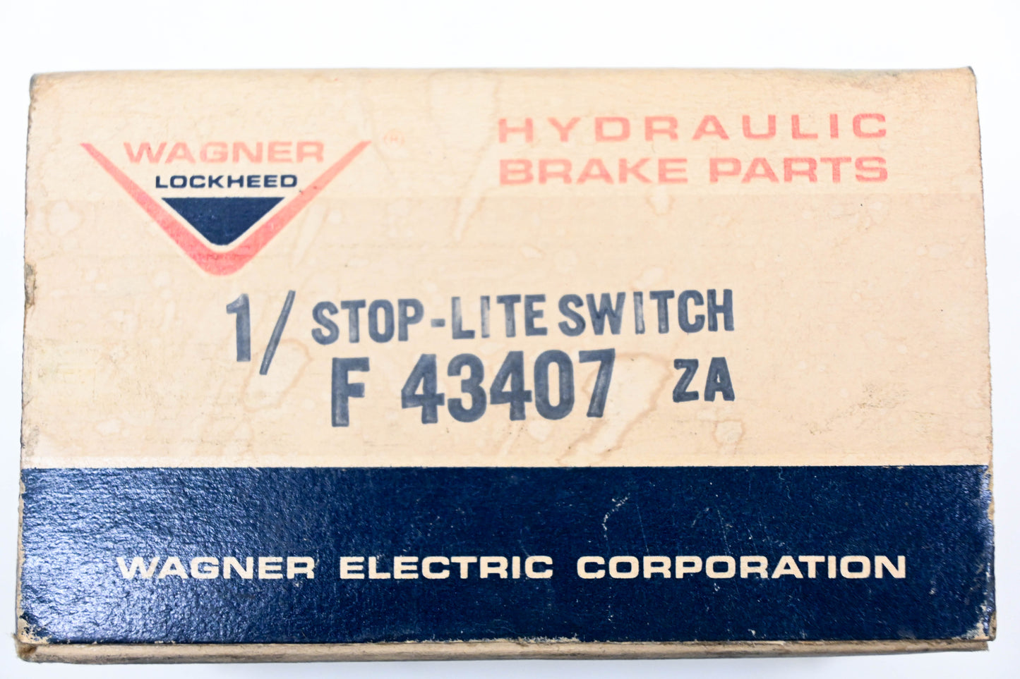 Wagner F43407 Stop Light Switch NOS