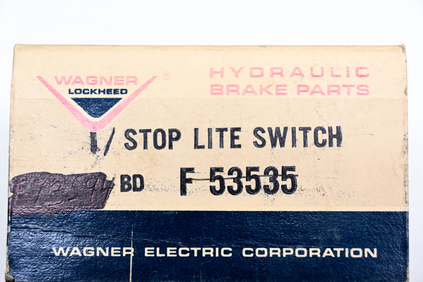 Wagner F53535 Stop Light Switch NOS