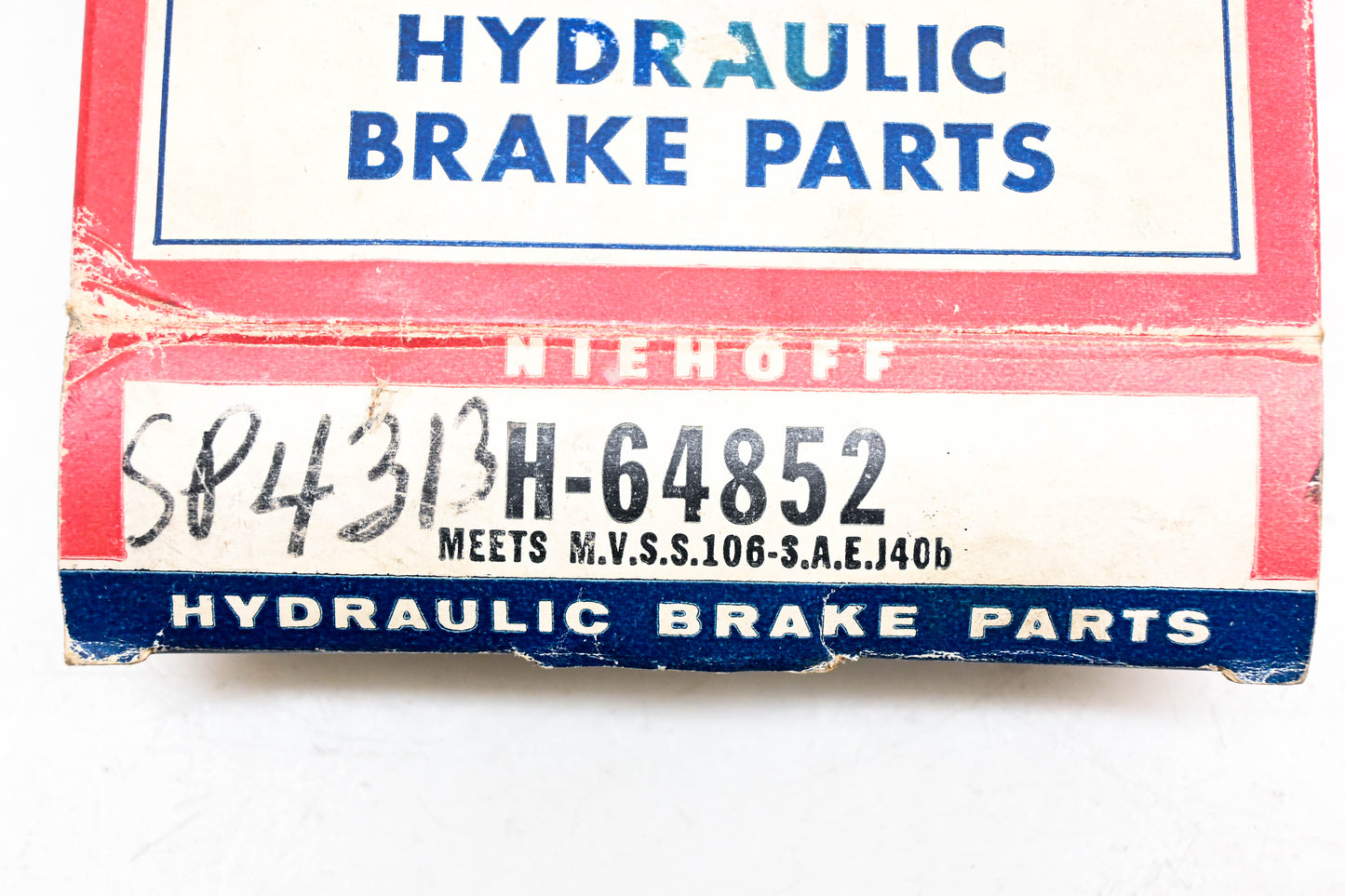 Niehoff H-64852, F64852, SP4313 Brake Hose NOS