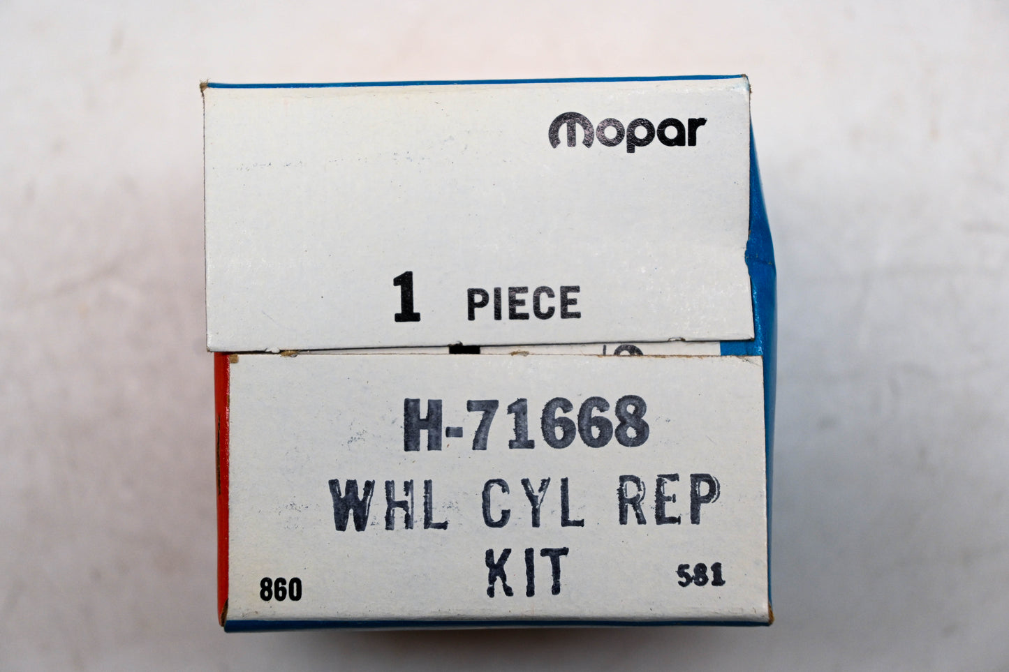 Mopar H71668, H-71668 Wheel Cylinder Repair Kit NOS