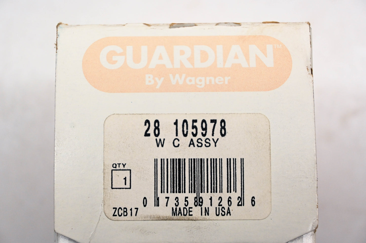 Wagner 28-105978, FD-129338 Guardian Wheel Cylinder Assembly NOS