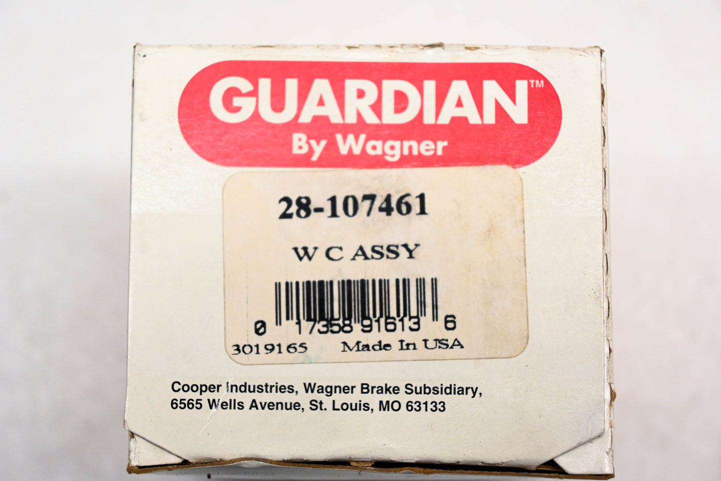 Wagner 28-107461 Guardian Wheel Cylinder Assembly NOS