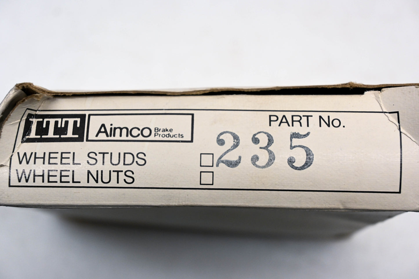 Aimco 235 Wheel Lug Bolts 1/2"-20 Qty 5 NOS