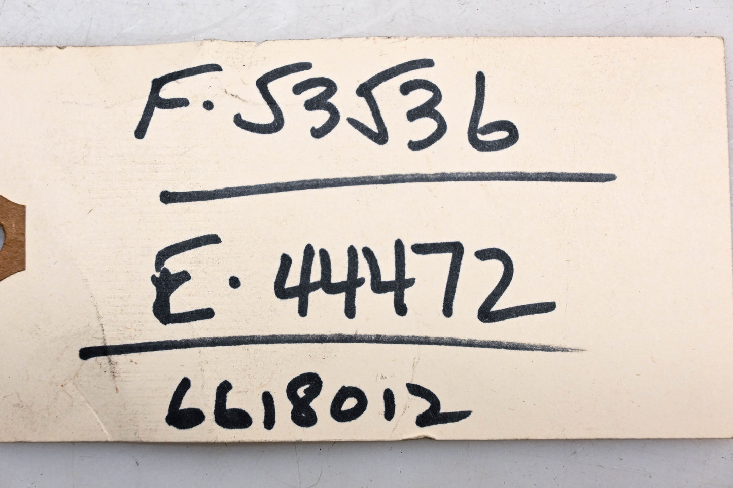 EIS E-44472, F-53536, 6618012 Master Cylinder Assembly NOS