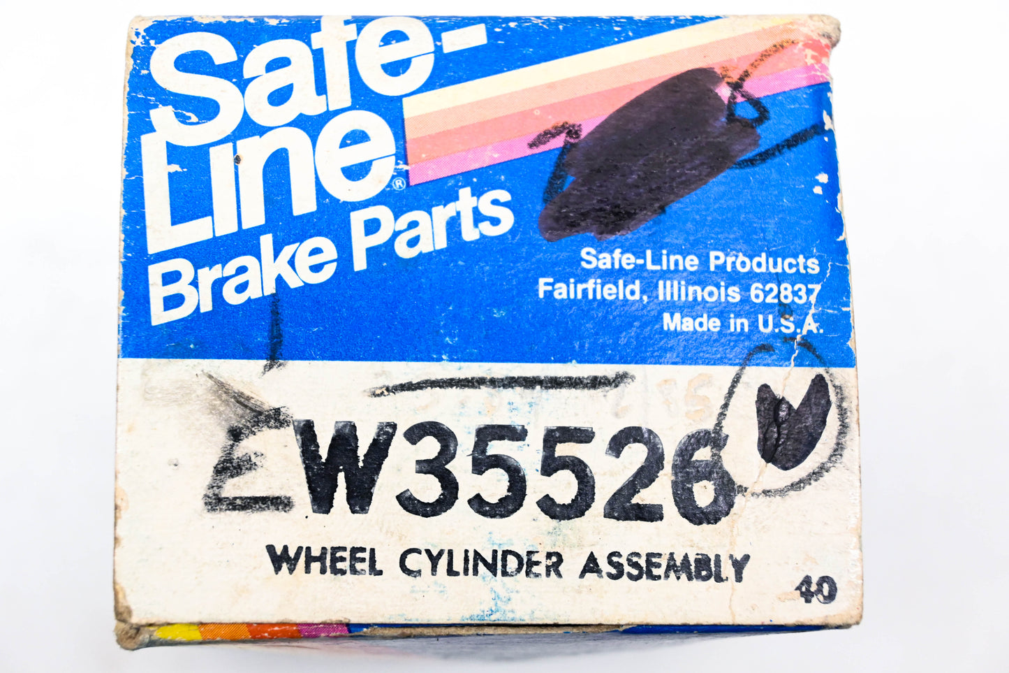 Safe-Line W-35526, W35526 Wagner Brake Wheel Cylinder Assembly NOS