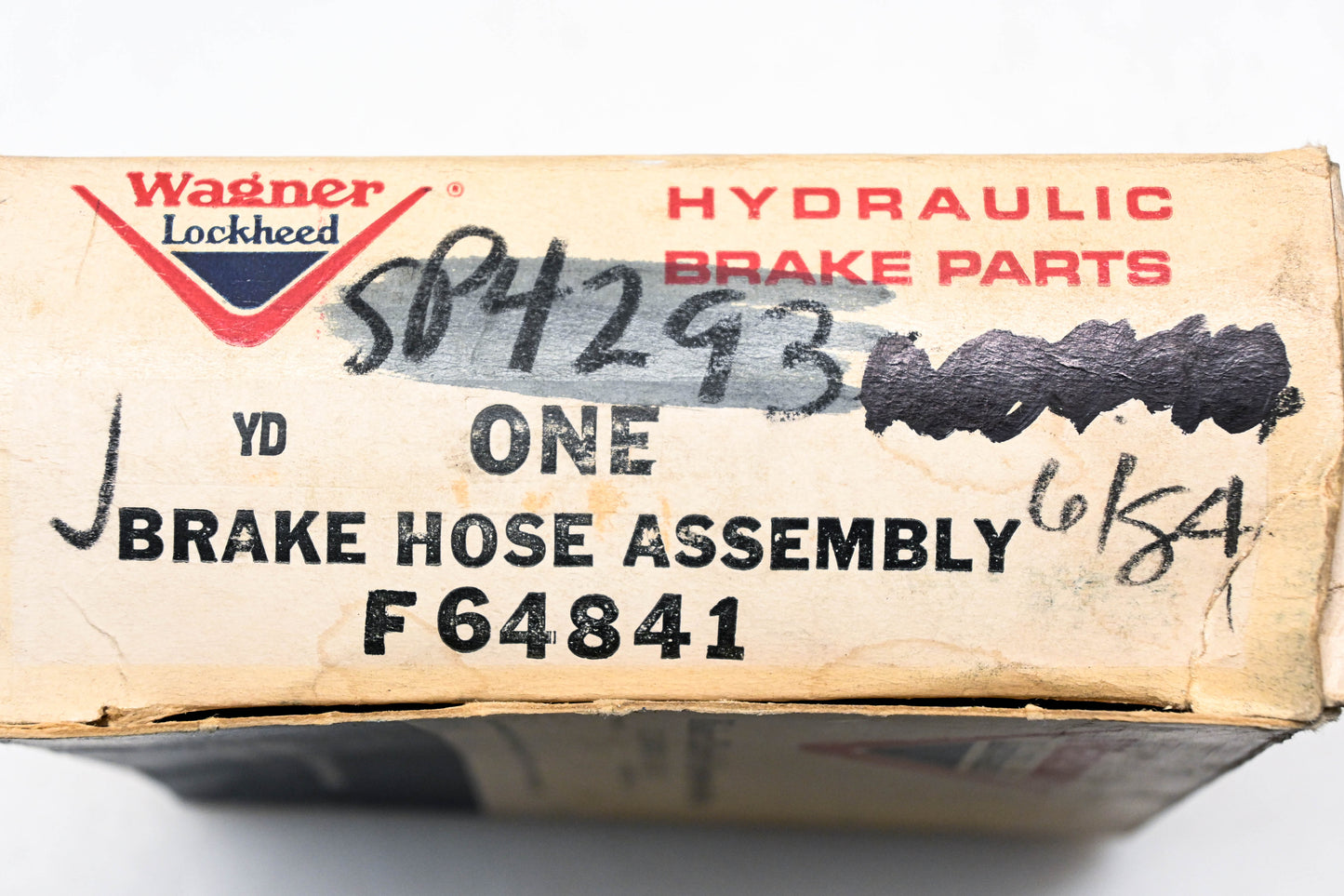 Wagner F-64841, F64841, SP4293 Brake Hose NOS