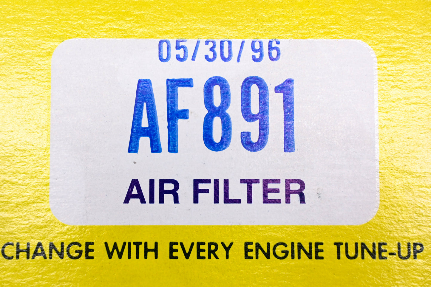 Hastings AF891 Air Filter NOS