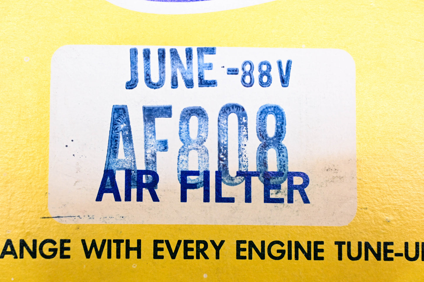 Hastings AF808 Air Filter NOS