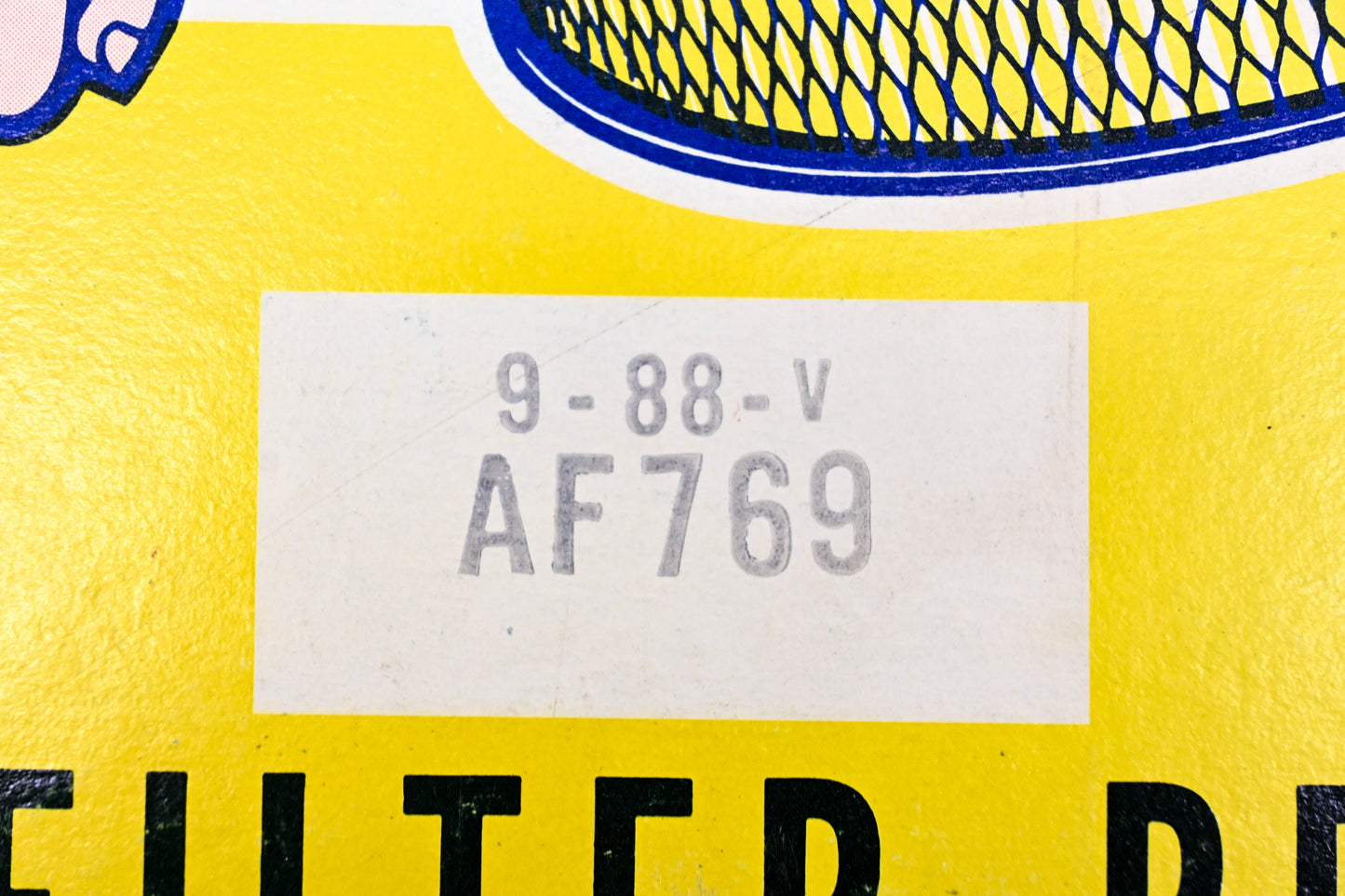 Hastings AF769 Air Filter NOS