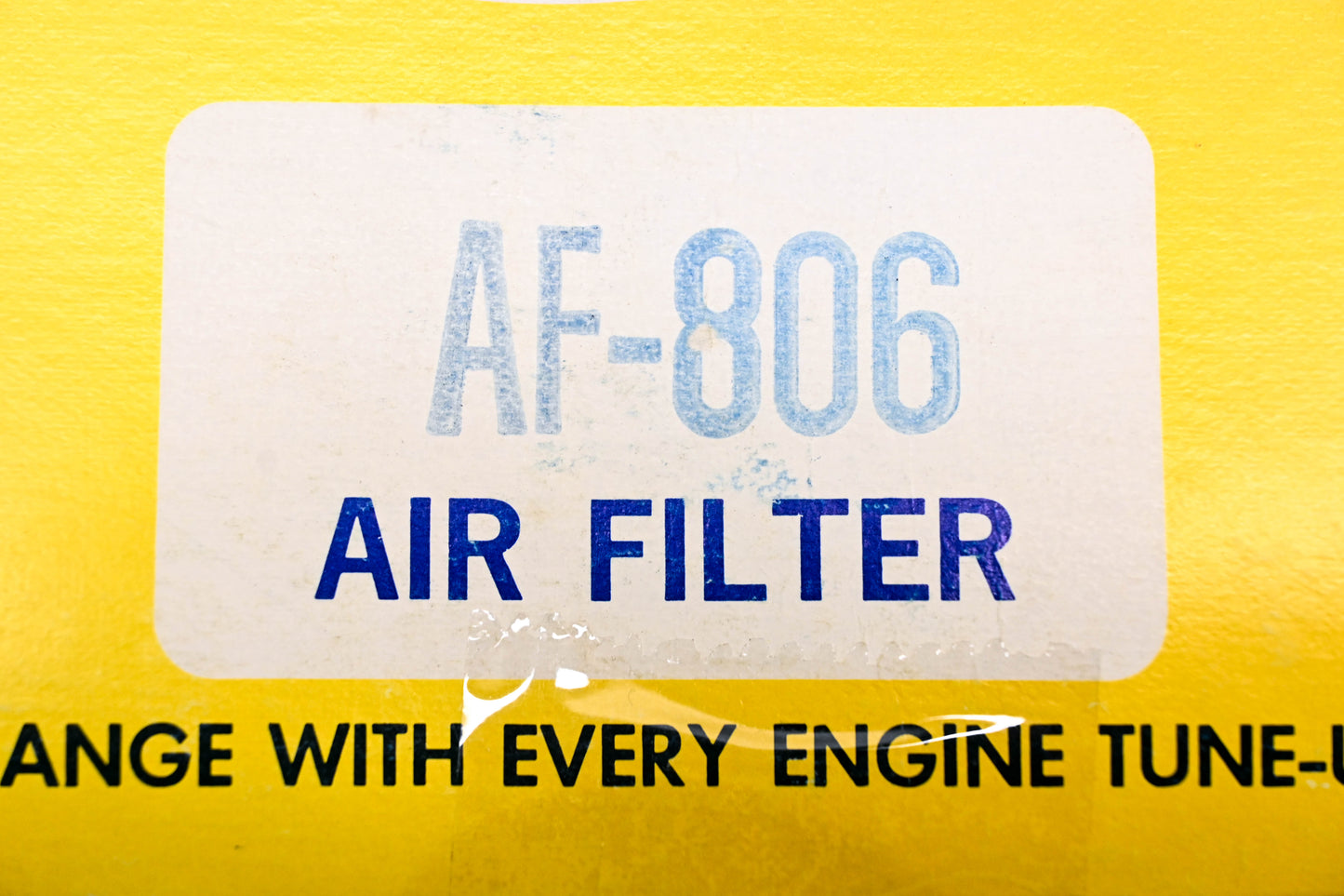 Hastings AF806 Air Filter NOS