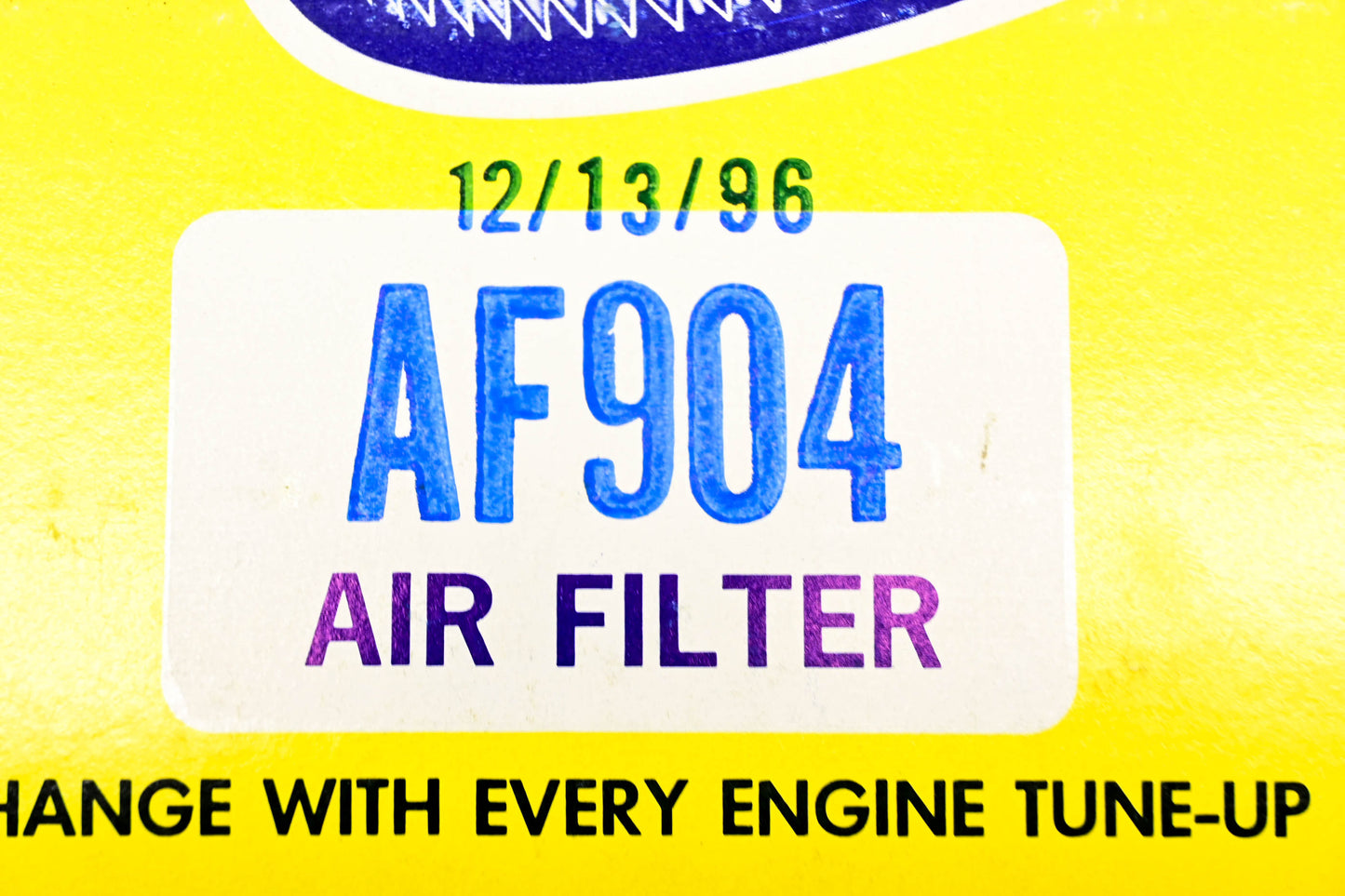 Hastings AF904 Air Filter NOS